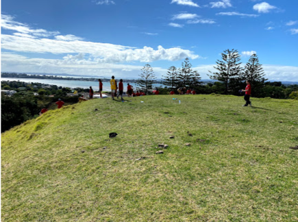 Joanna; Mount Taylor Trip;this is my class and my next door class on Mount. Taylor and you can see the view of the beach