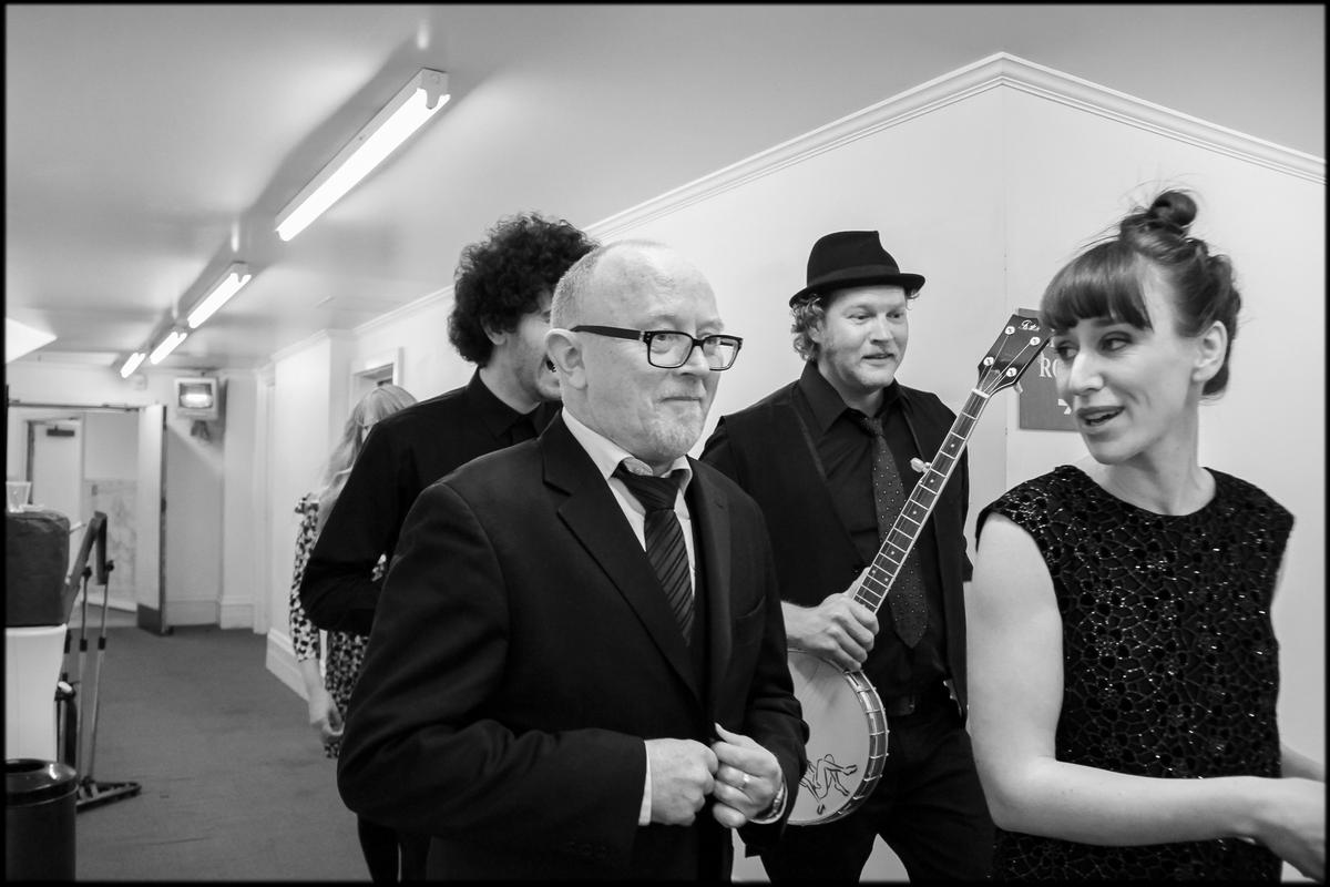 Amanda Ratcliffe; Dave Dobbyn and Lauren Barus backstage at the Town Hall   Auckland, 2012;Dave Dobbyn and Lauren Barus coming off stage after performing at the 2012 Silver Scroll Awards.