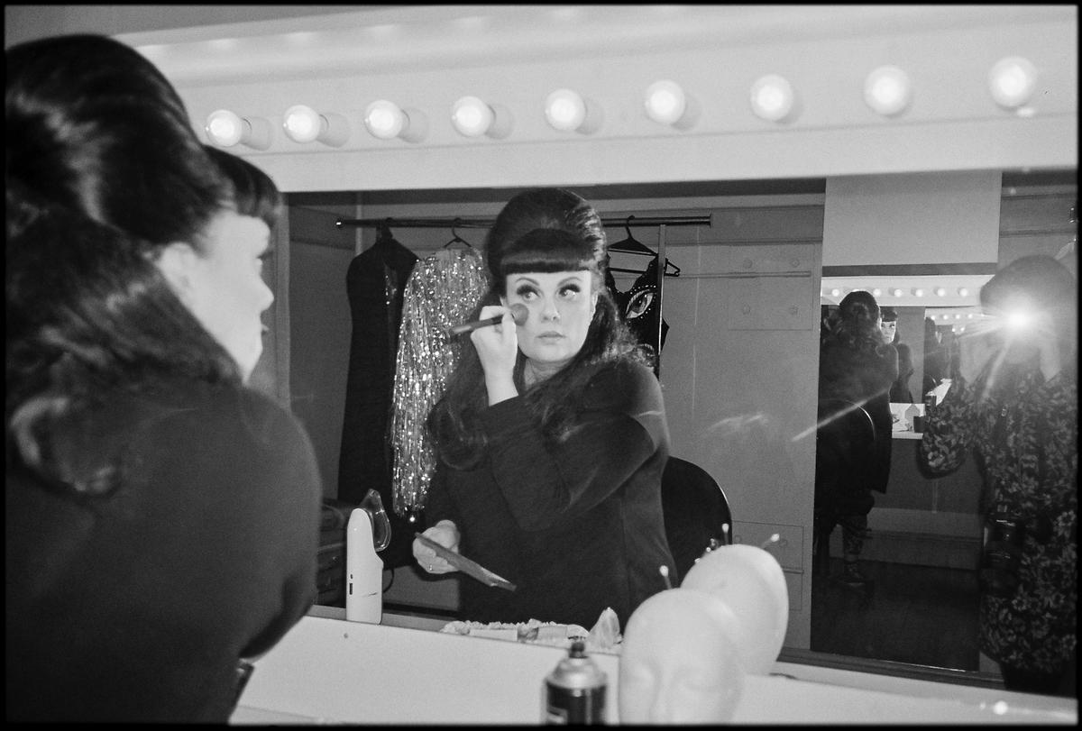 Amanda Ratcliffe; Tami Neilson backstage at the Opera House   Wellington 2020;Tami Neilson backstage at Brass, Stings, Sing! at Wellington Opera House in 2020. Image was originally created on 35mm film and has been lightly edited through Adobe Lightroom.