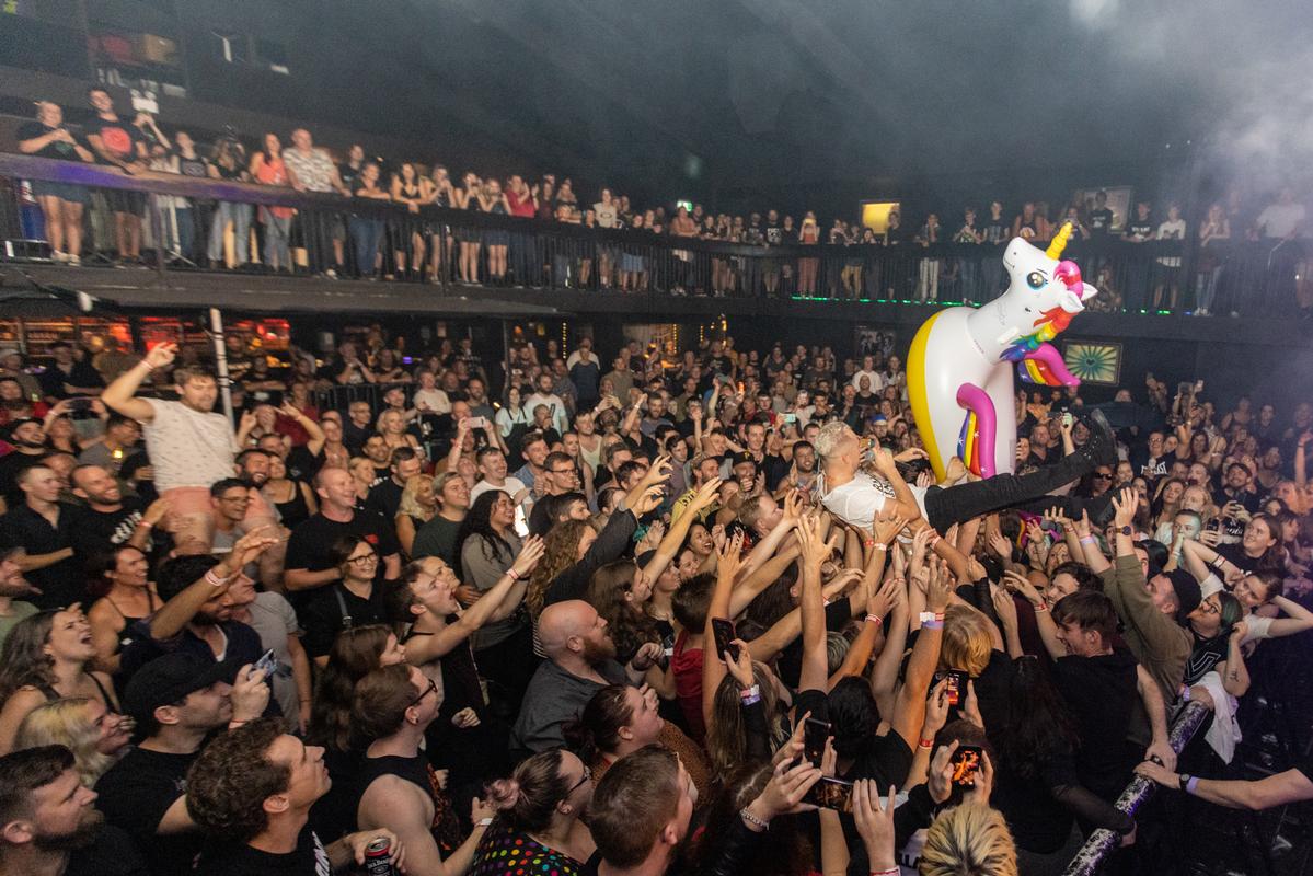 Chris Morgan;Crowd Surfing with a Unicorn;Villainy at The Powerstation 2021
