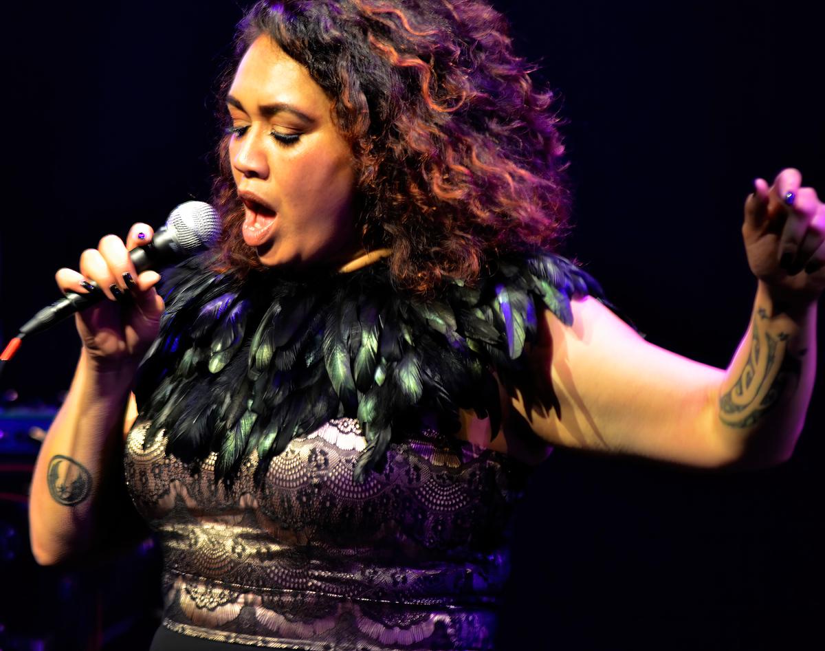 Colin Lunt; Jazz is her forte; Lisa at the National Jazz Festival, Tauranga