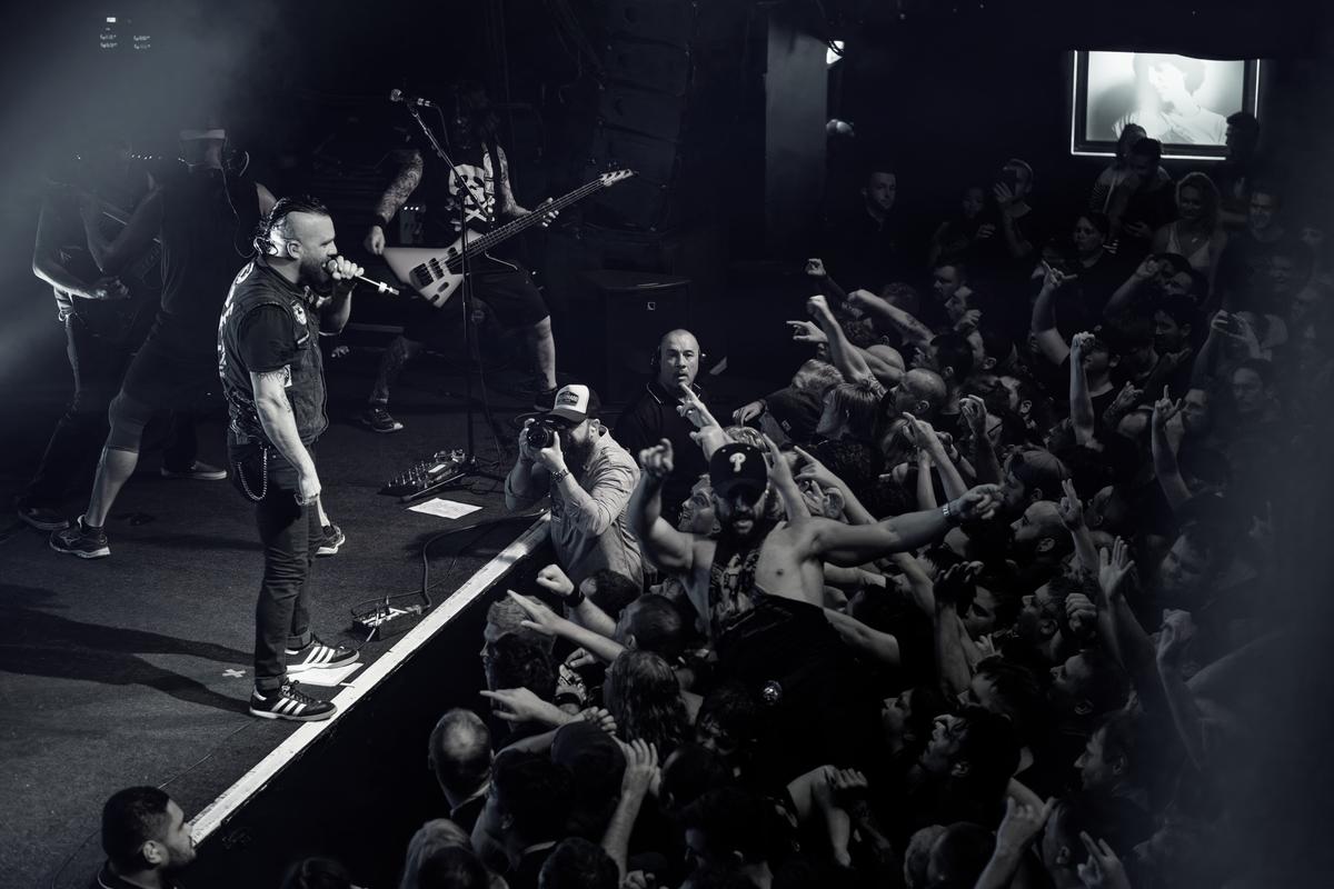 Mark Derricutt;Killswitch Engage at Auckland's Kings Arms