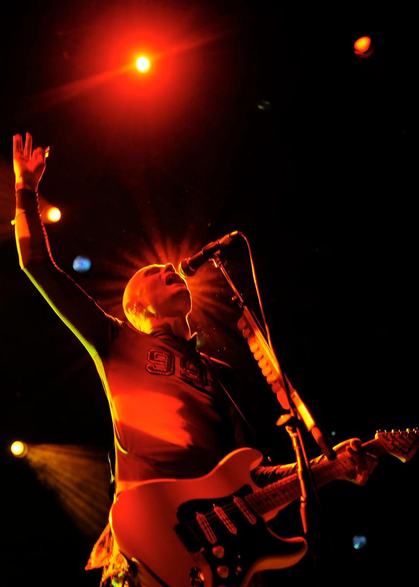 Craig Baxter;Billy ;Billy Corgan of the Smashing Pumpkins performs in Christchurch