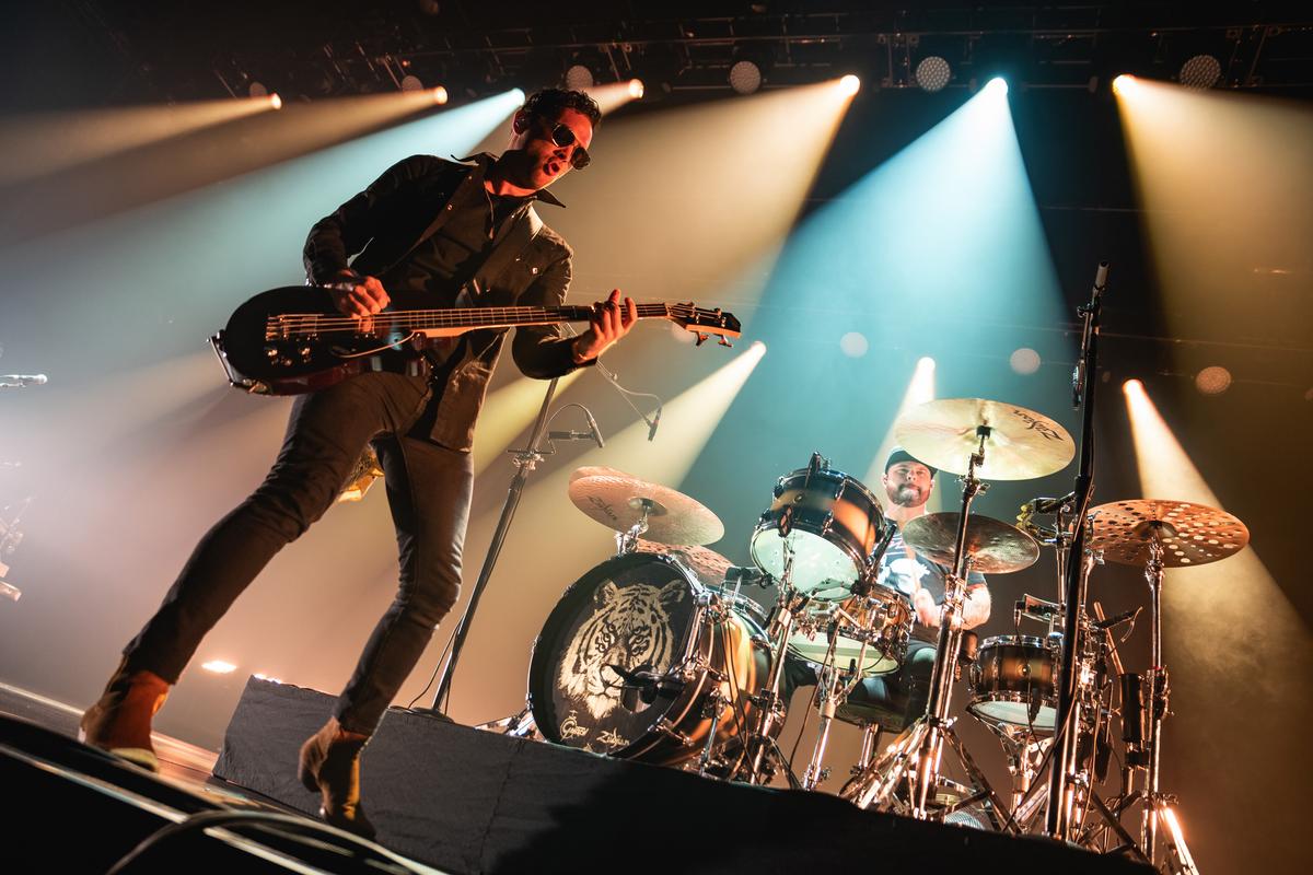 Jack Mensah;Royal Blood @Spark Arena;Mike Kerr and Ben Thatcher