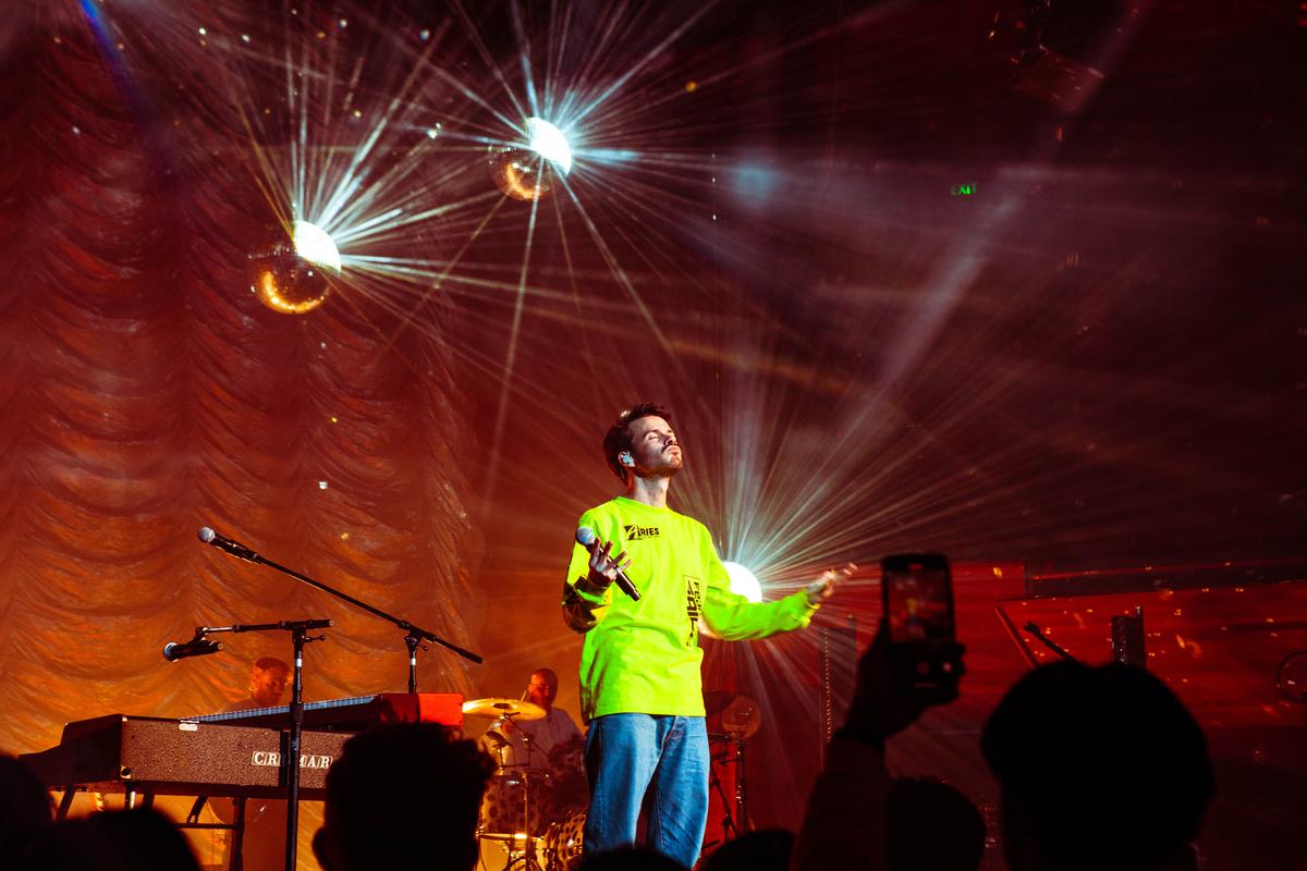 Ryo Nishikawa;Rex Orange County ;I took this photo when I was taking photos at Michael Fowler center during Rex orange Country’s beautiful concert.