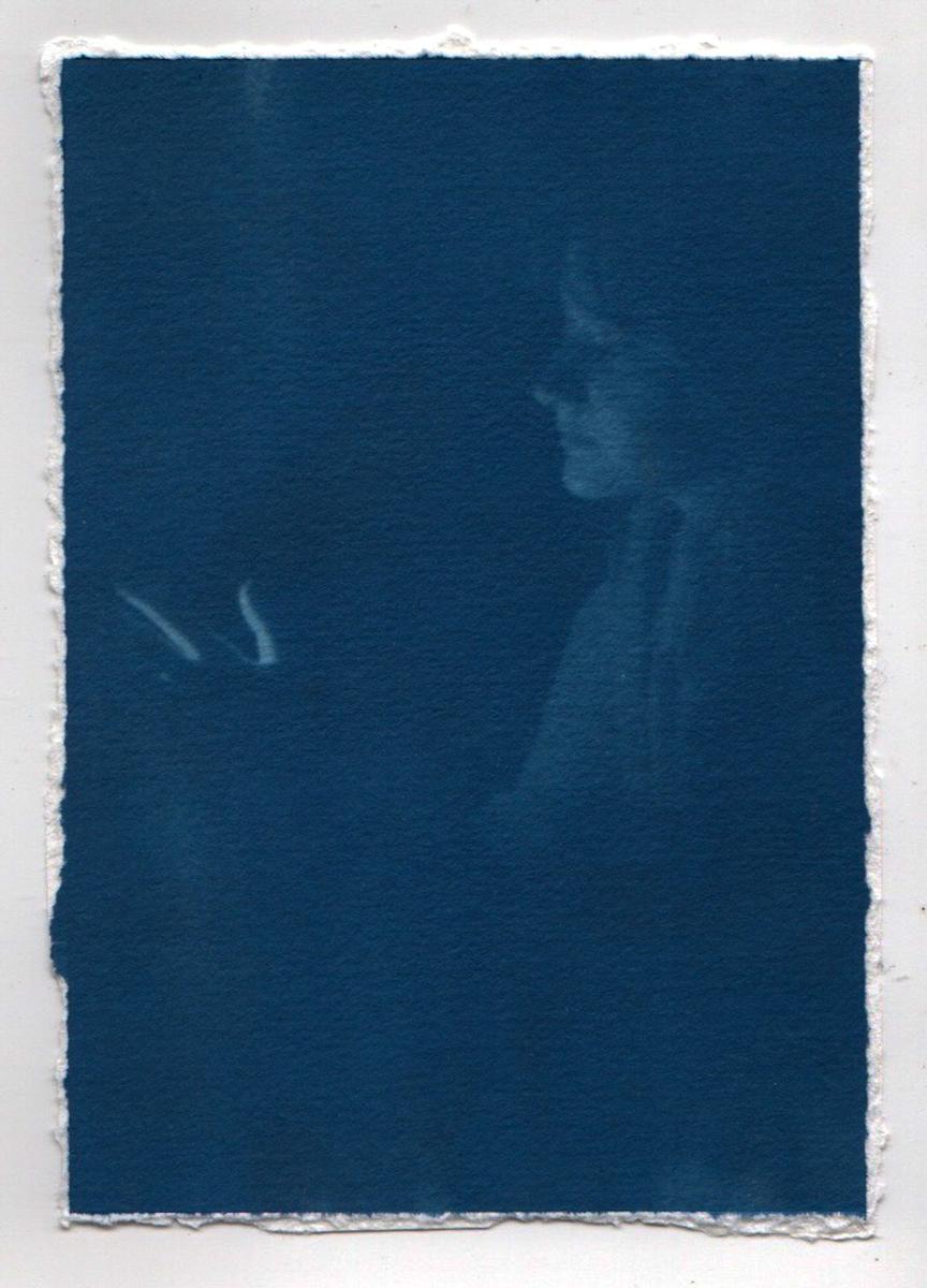 Heather Wallace;Out of the Blue;Cyanotype
