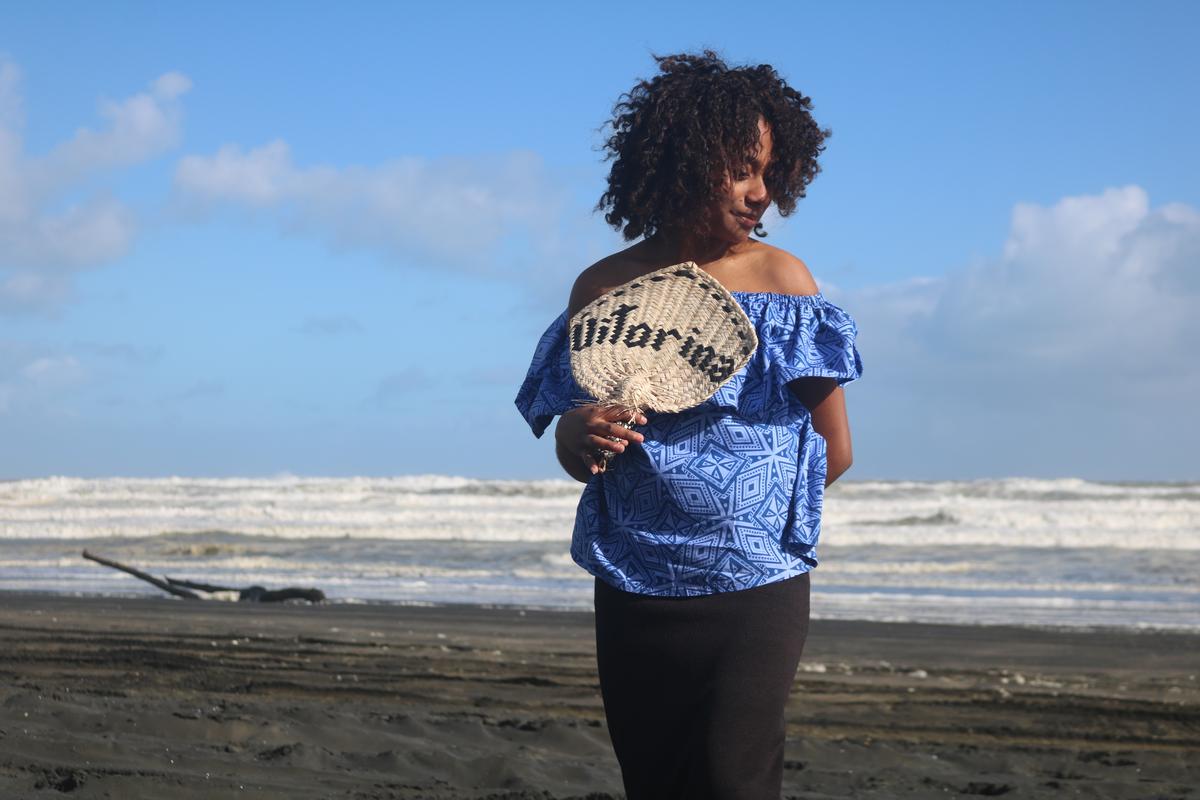 Preston Short;Yalewa Rairai Totoka;'Yalewa Rairai Totoka' translates to 'beautiful girl'. The fijian girl exudes elegance, she showcases her Fijian spirit with her Fijian attire. It reflects her cultural pride and love for her culture.