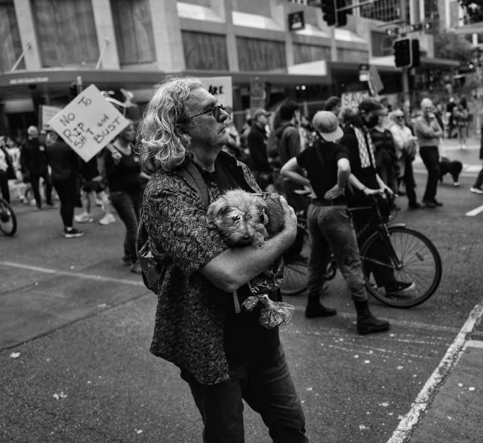 Craig Rogers; Dog of protest