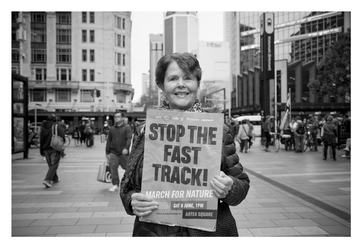 Derk Schoemaker;Anti Fast Track Legislation Protest