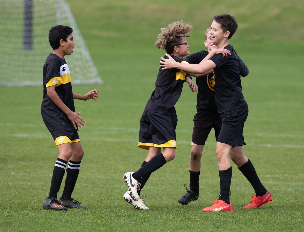 Liz Hardley;Celebrating the Goal