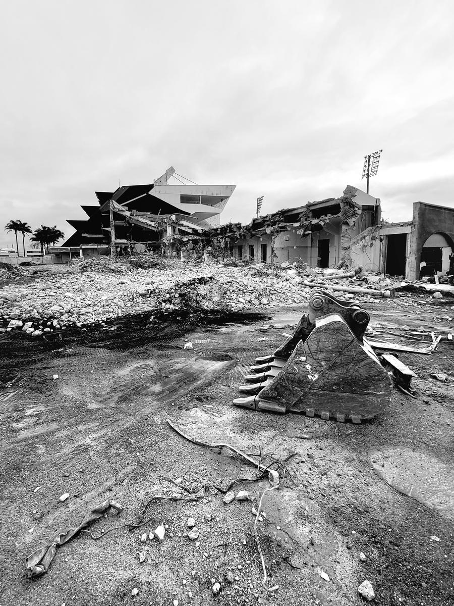 Paul Ohlsen;Demolition Alexandra Park