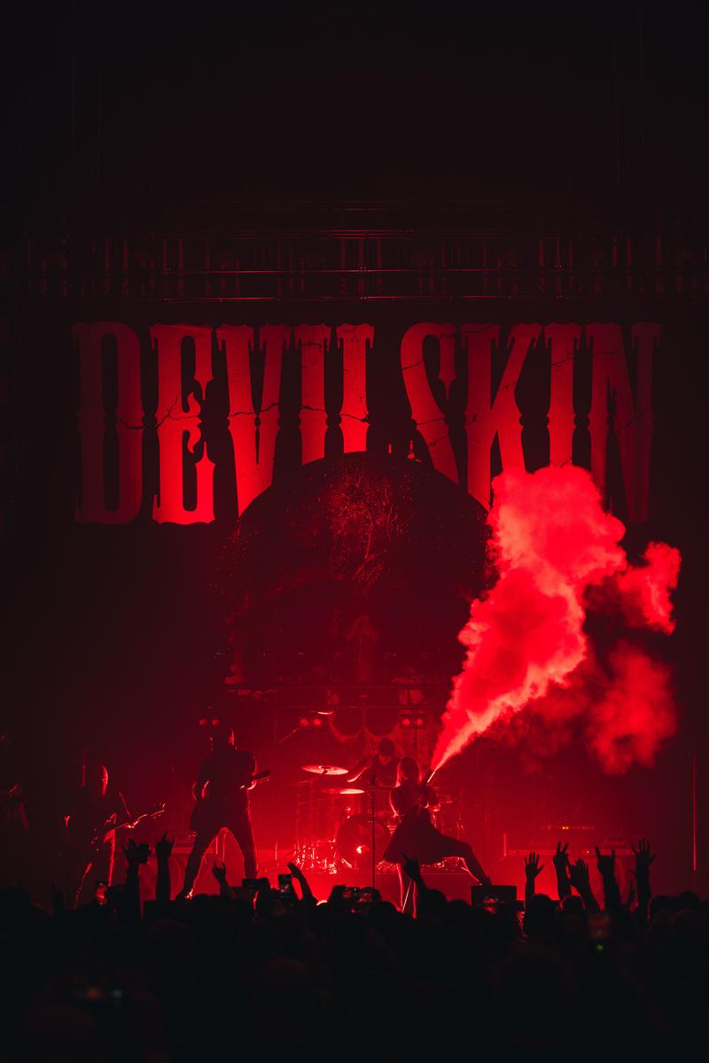 Alec Huisman;Devilskin at Christchurch Town Hall;Devilskin opening their set at Christchurch Town Hall, 2024