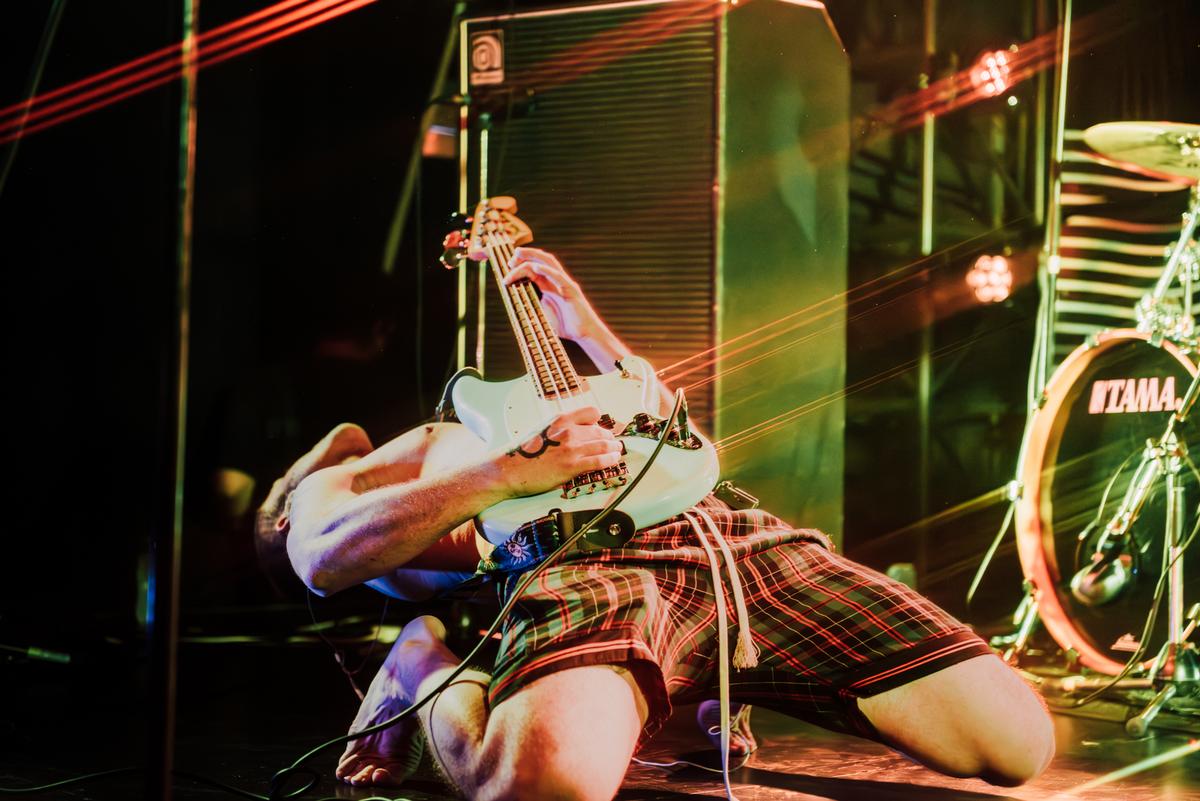 Azrie Azizi;MK ULTRA;Opening for Lil Darkie, he makes it into his own show. Fusing himself with the guitar, the lights and the riffs.