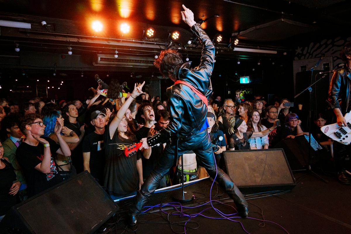 Connor Crawford;Guitar Wolf at Double Whammy;Legendary Seiji of Japanese 'Jet Rock n' Roll' outfit Guitar Wolf