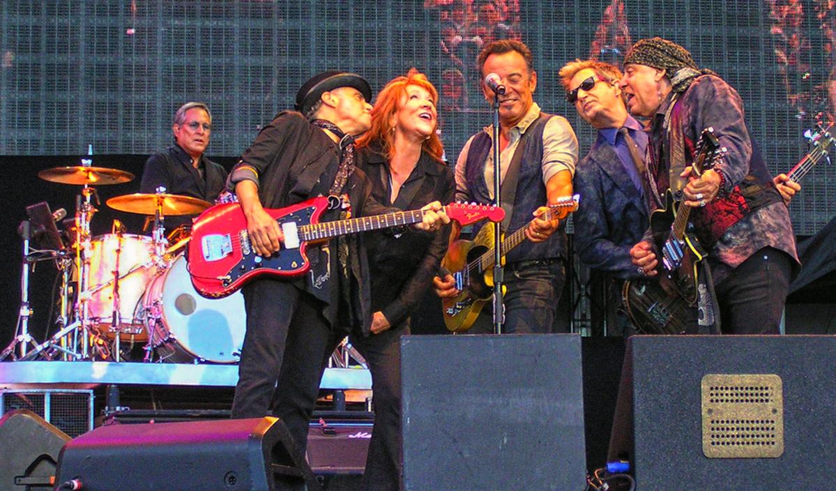 Gill Williams;Bruce Springsteen And The E Street Band;Springsteen and his fellow E Street Band members.