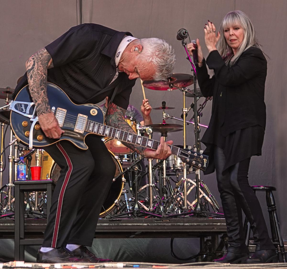 Gill Williams;Classic Rock Couple Pat Benatar and Neil Geraldo;One of rock's most enduring couples for over the last forty years.