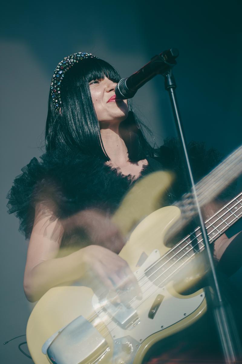 Ludivine Pellissier;Khruangbin Electric Avenue 22/02/2025 Christchurch