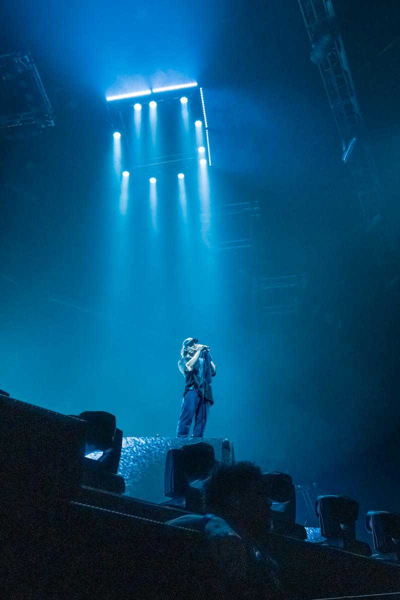 Robin (Emma) Wilkinson;Joji, Spark Arena 2023;Joji performing at Spark Arena for his Pandemonium tour in 2023.