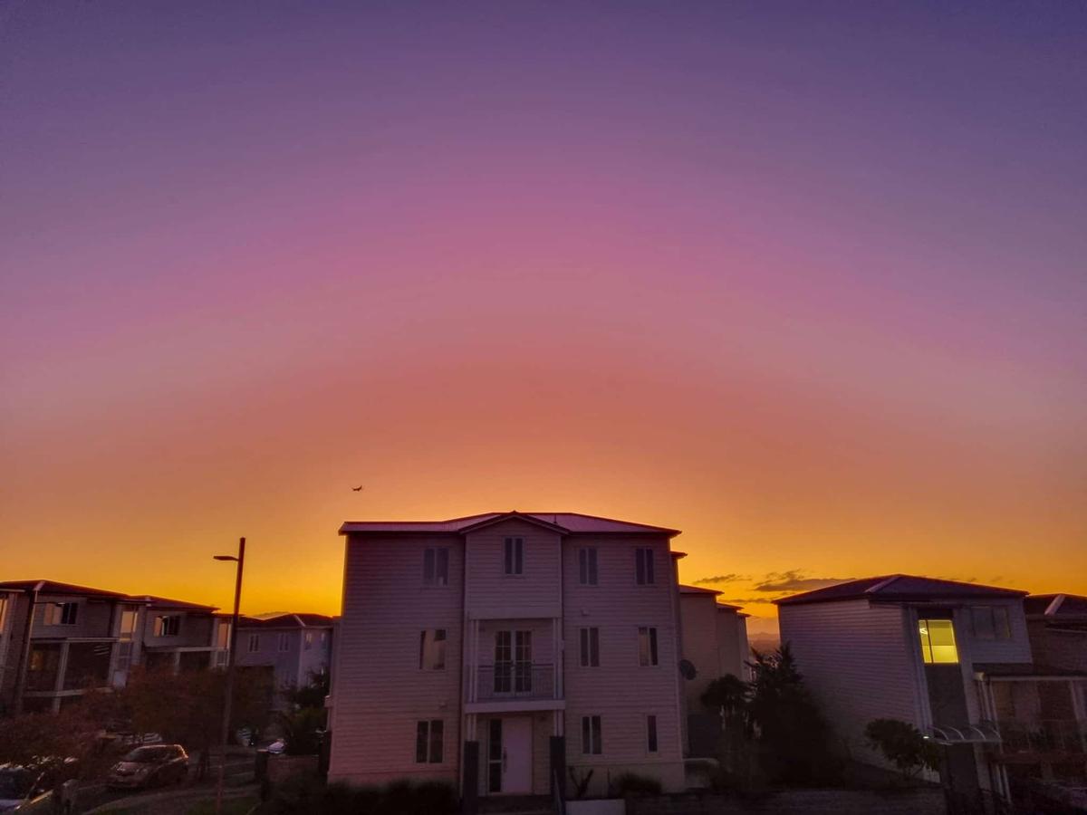 Athena Whitebooi;Sunset Photo from my balcony