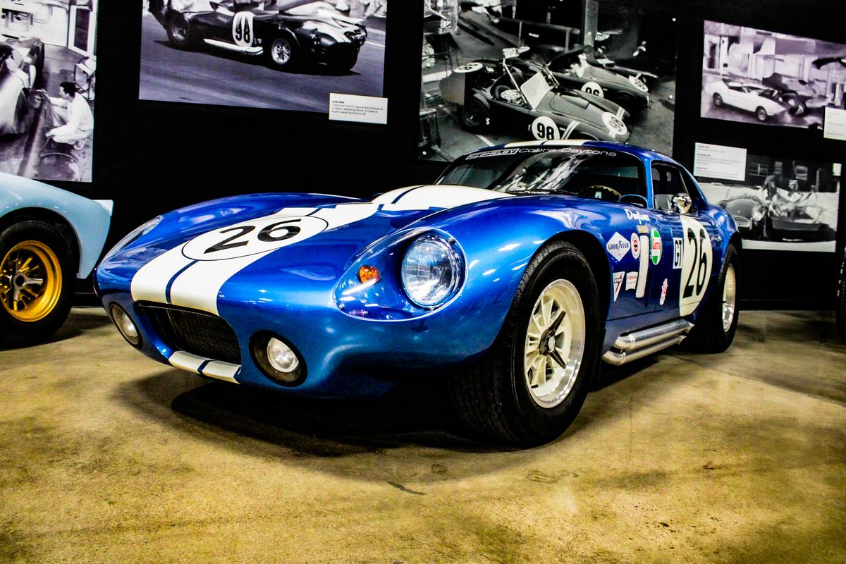Breyne partridge;Very rare genuine 1 of 6 Shelby Daytona Coupes;This was taken at the Shelby American museum in Las Vegas