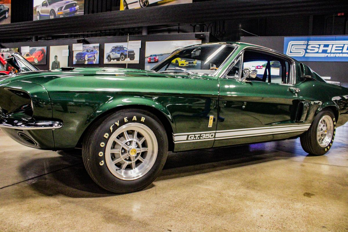Breyne partridge;1967 Shelby GT350;The 1967 GT350 came equiped with the K Code 289 High Performance engine with