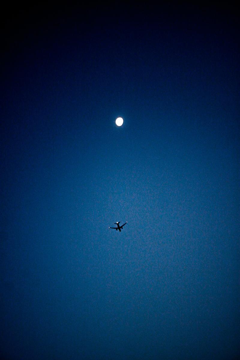 Connie Li;Moon & Plane;I captured this photo to represent the feeling of dreaming big. The moon and the plane in the night sky show the start of a journey—chasing goals that seem far away but possible. It’s about believing in yourself, imagining the future, and aiming high.