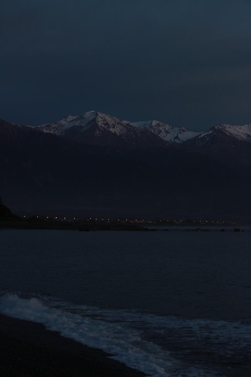 Thomas Hope;The Morning Hills;The early morning snowy hills of Kaikōura