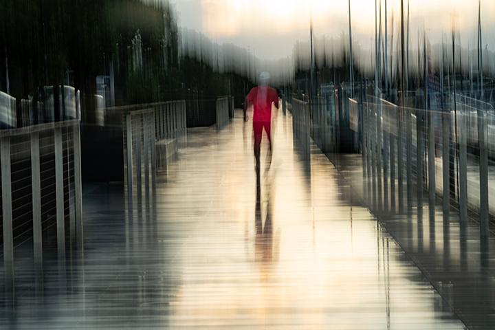 Delphine Yu;Running at Westhaven Pier