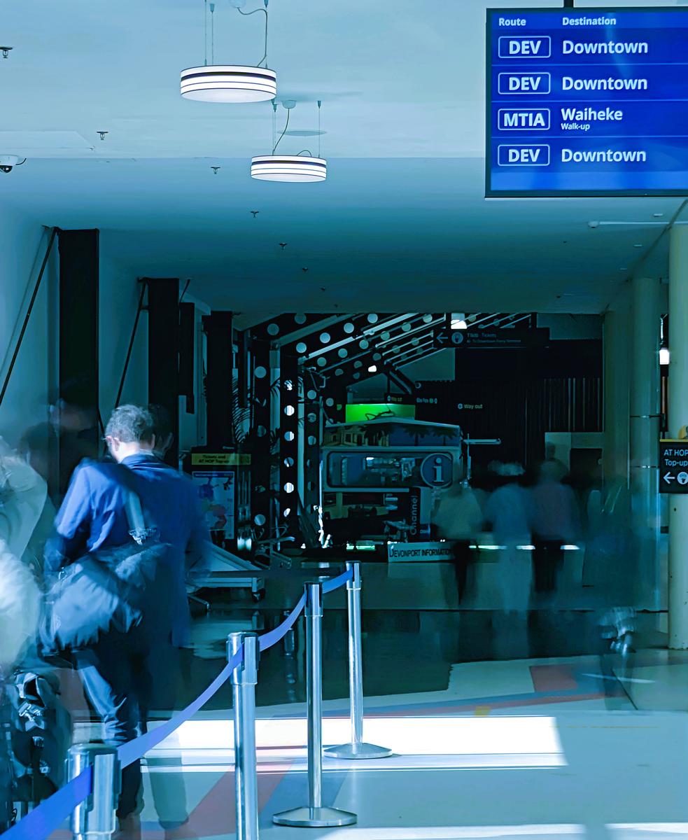 Katie Robinson;Boarding at Gate 1