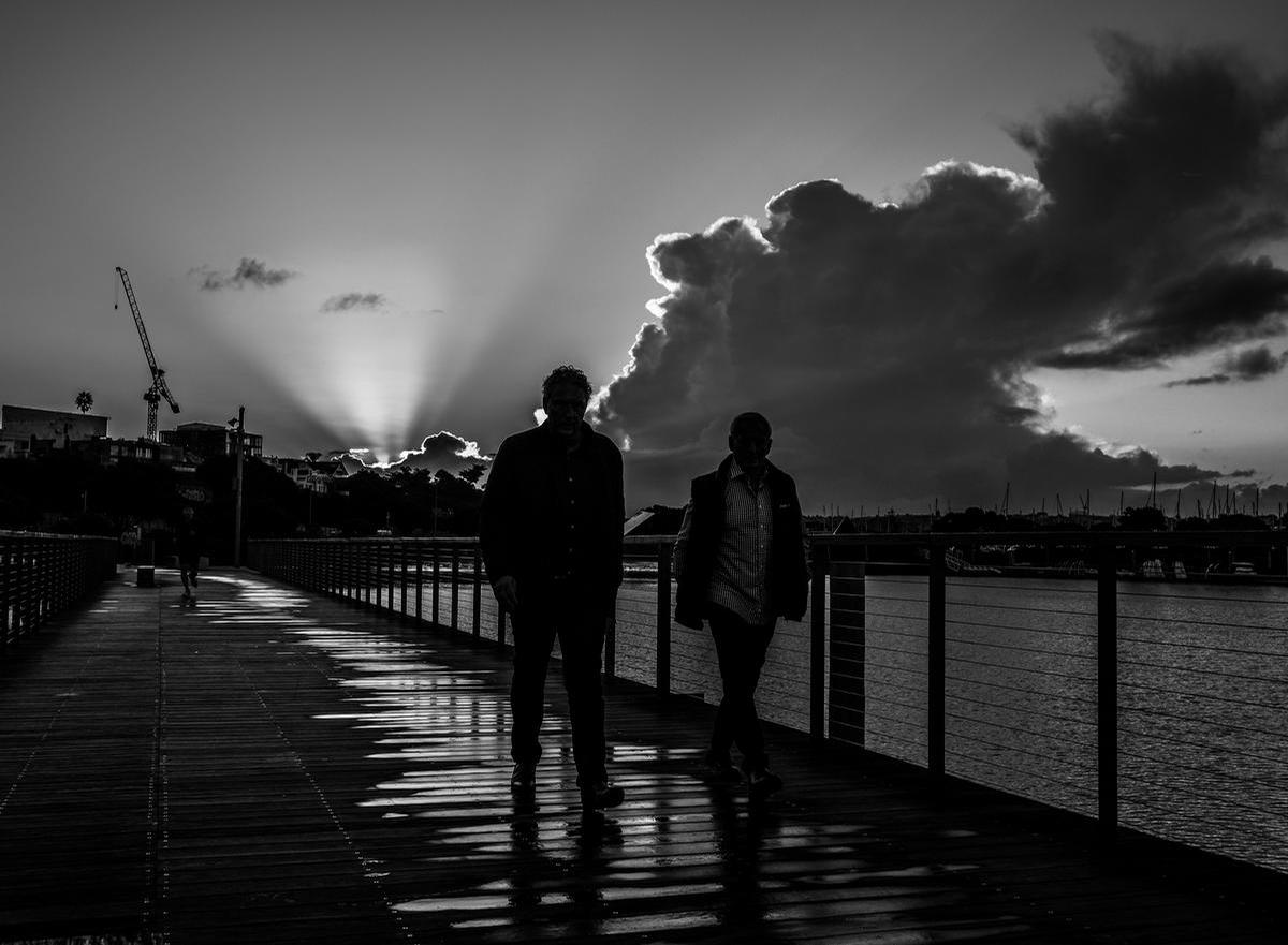 Janice Ho;Evening Walk with Mate
